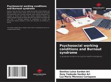 Couverture de Psychosocial working conditions and Burnout syndrome