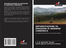 Capa do livro de DEFORESTAZIONE VS EMISSIONI DI ANIDRIDE CARBONICA 