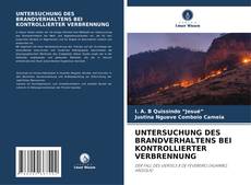 Buchcover von UNTERSUCHUNG DES BRANDVERHALTENS BEI KONTROLLIERTER VERBRENNUNG
