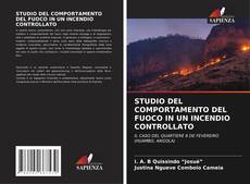 Capa do livro de STUDIO DEL COMPORTAMENTO DEL FUOCO IN UN INCENDIO CONTROLLATO 