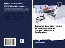 Capa do livro de Влияние благосостояния сотрудников на их птодуктивность в Барбадосе 