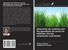 Capa do livro de Absorción de arsénico por los genotipos de arroz en relación con los oxianiones nutrientes 