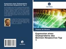 Copertina di Expression eines Glykoproteins des Bovinen Herpesvirus Typ 1