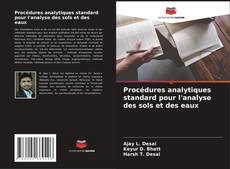 Buchcover von Procédures analytiques standard pour l'analyse des sols et des eaux