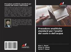 Buchcover von Procedure analitiche standard per l'analisi del suolo e dell'acqua