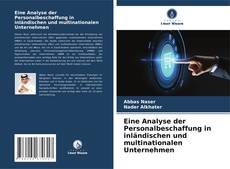 Buchcover von Eine Analyse der Personalbeschaffung in inländischen und multinationalen Unternehmen