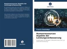 Humanressourcen Aspekte der Leistungsverbesserung kitap kapağı