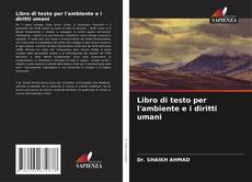 Bookcover of Libro di testo per l'ambiente e i diritti umani