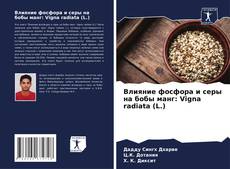 Copertina di Влияние фосфора и серы на бобы манг: Vigna radiata (L.)