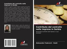 Buchcover von Contributo del controllo nelle imprese in Serbia