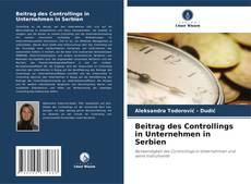 Capa do livro de Beitrag des Controllings in Unternehmen in Serbien 