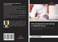 Copertina di File management and sharing in Windows Server