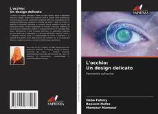 Capa do livro de L'occhio: Un design delicato 