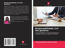 Capa do livro de Responsabilidade civil dos gestores 