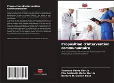 Bookcover of Proposition d'intervention communautaire
