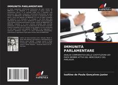 Bookcover of IMMUNITÀ PARLAMENTARE