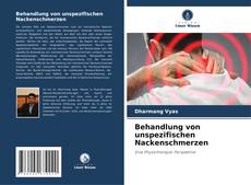 Buchcover von Behandlung von unspezifischen Nackenschmerzen