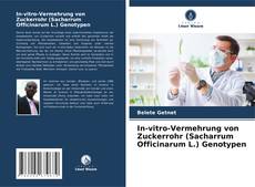 Bookcover of In-vitro-Vermehrung von Zuckerrohr (Sacharrum Officinarum L.) Genotypen