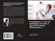 Portada del libro de Propagation in vitro de génotypes de canne à sucre (Sacharrum Officinarum L.)