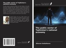 Borítókép a  The public sector of Tajikistan's national economy - hoz