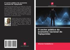 O sector público da economia nacional do Tajiquistão kitap kapağı