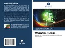 Attributionstheorie kitap kapağı
