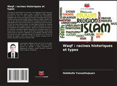 Capa do livro de Waqf : racines historiques et types 