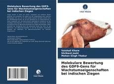 Portada del libro de Molekulare Bewertung des GDF9-Gens für Wachstumseigenschaften bei indischen Ziegen