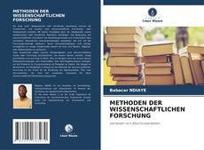 Buchcover von METHODEN DER WISSENSCHAFTLICHEN FORSCHUNG