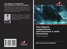 Cina Nigeria cooperazione nell'istruzione e nella formazione kitap kapağı