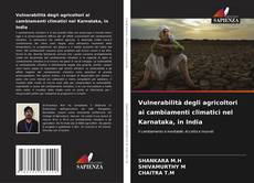 Buchcover von Vulnerabilità degli agricoltori ai cambiamenti climatici nel Karnataka, in India
