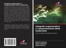 Bookcover of Integrità organizzativa e comportamento della leadership