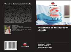 Matériaux de restauration directe kitap kapağı