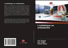 Buchcover von L'esthétique en orthodontie