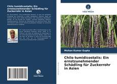 Portada del libro de Chilo tumidicostalis: Ein ernstzunehmender Schädling für Zuckerrohr in Asien