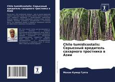 Portada del libro de Chilo tumidicostalis: Серьезный вредитель сахарного тростника в Азии