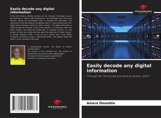 Capa do livro de Easily decode any digital information 