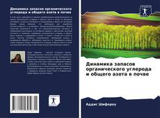 Portada del libro de Динамика запасов органического углерода и общего азота в почве