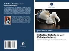 Capa do livro de Sofortige Belastung von Zahnimplantaten 
