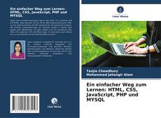 Ein einfacher Weg zum Lernen: HTML, CSS, JavaScript, PHP und MYSQL kitap kapağı