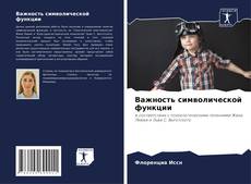 Buchcover von Важность символической функции