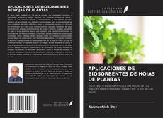 Bookcover of APLICACIONES DE BIOSORBENTES DE HOJAS DE PLANTAS