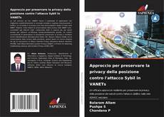 Bookcover of Approccio per preservare la privacy della posizione contro l'attacco Sybil in VANETs