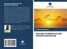 Buchcover von Energie-Fußabdruck der Wasserentsalzung