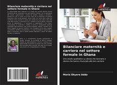 Bilanciare maternità e carriera nel settore formale in Ghana kitap kapağı