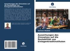 Couverture de Auswirkungen des Zinssatzes auf die Rentabilität von Einlagenkreditinstituten