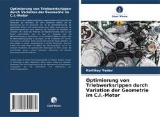 Portada del libro de Optimierung von Triebwerksrippen durch Variation der Geometrie im C.I.-Motor