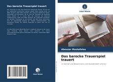 Buchcover von Das barocke Trauerspiel trauert