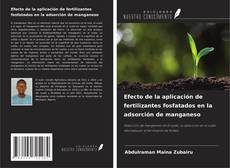 Buchcover von Efecto de la aplicación de fertilizantes fosfatados en la adsorción de manganeso