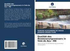 Copertina di Qualität des Bewässerungswassers in Vale do Açu - RN